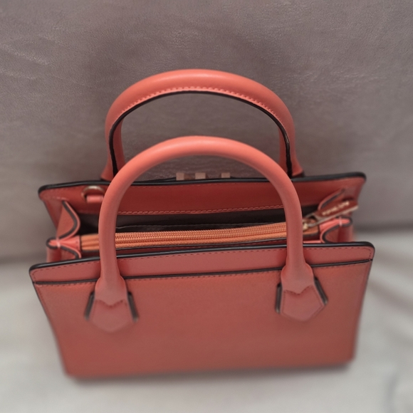 Michael Kors Coral Satchel and Wallet Set - Almost New Condition - Picture 6 of 8